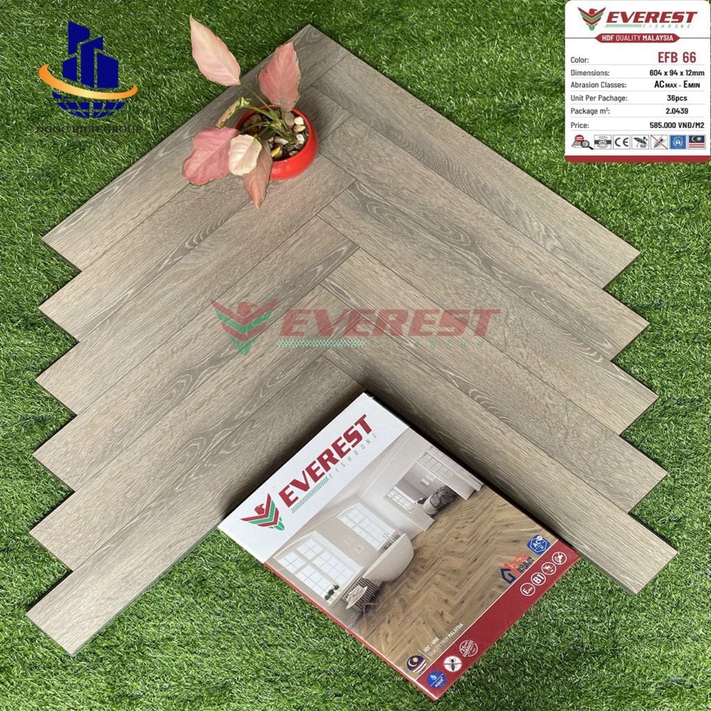 Sàn Gỗ Xương Cá Everest - EFB 88