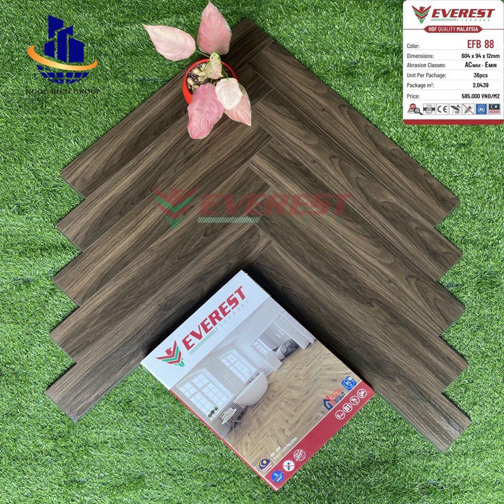 Sàn Gỗ Xương Cá Everest - EFB 55