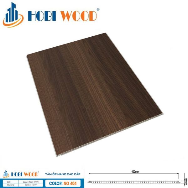Tấm Ốp Nano Hobiwood 404