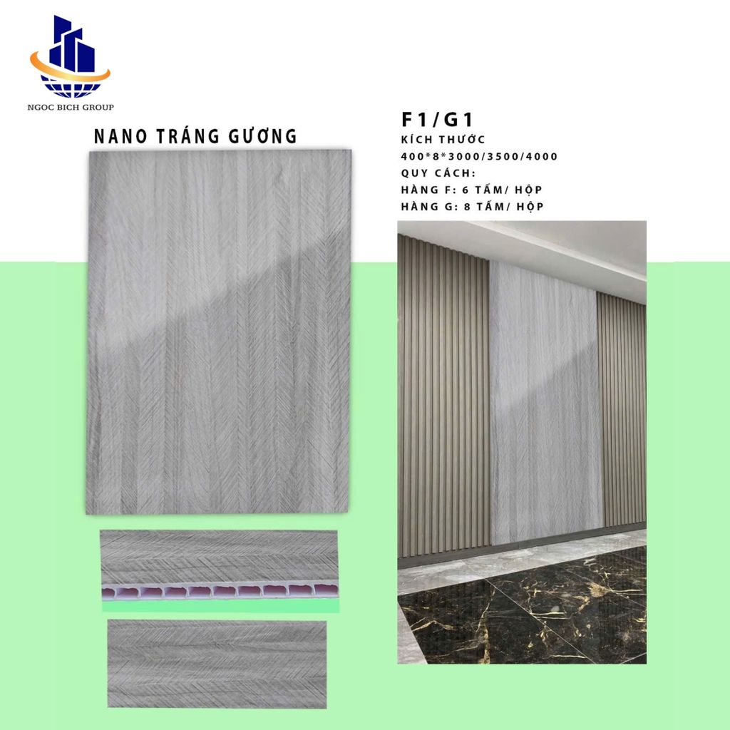 Tấm Ốp Nano Tráng Gương F1