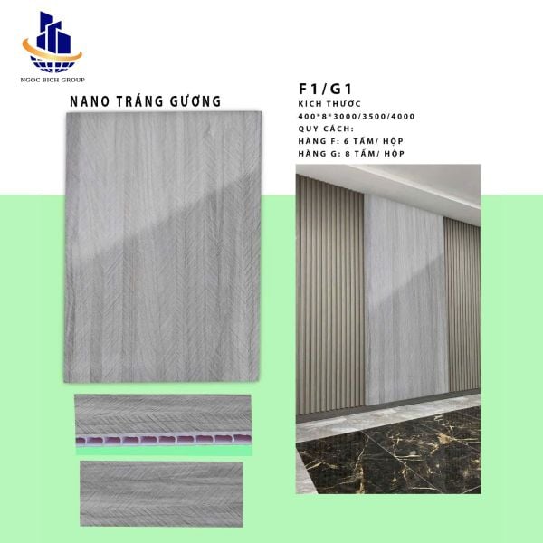 Tấm Ốp Nano Tráng Gương