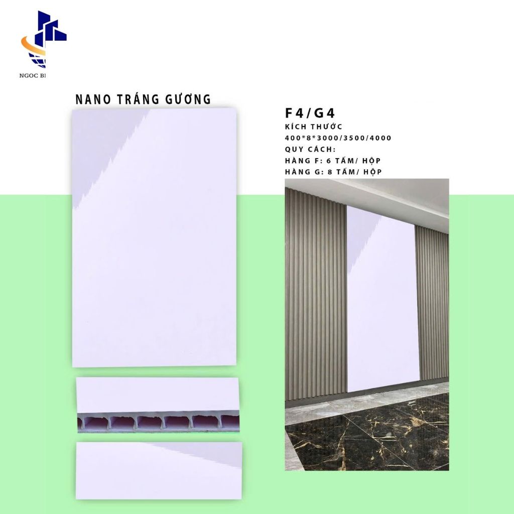 Tấm Ốp Nano Tráng Gương