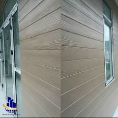 Tấm nhựa giả gỗ ốp tường ngoài trời vân gỗ vân 3D