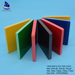 Tấm nhựa PVC foam 8mm 0.5g/cm3