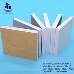 Tấm nhựa PVC foam 5mm 0.55g/cm3