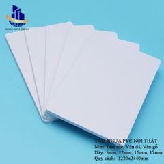 Tấm nhựa PVC foam 8mm 0.6g/cm3