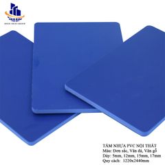 Tấm nhựa PVC foam 8mm 0.6g/cm3