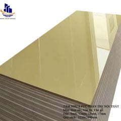 Tấm nhựa PVC than tre ghi nhạt siêu bóng 17mm 0.6g/cm3