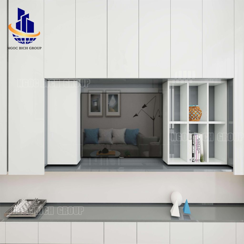Tấm nhựa PVC than tre nội thất 17mm 0.6g/cm3