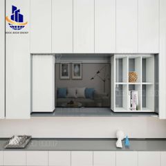 Tấm nhựa PVC than tre ghi nhạt siêu bóng 17mm 0.6g/cm3