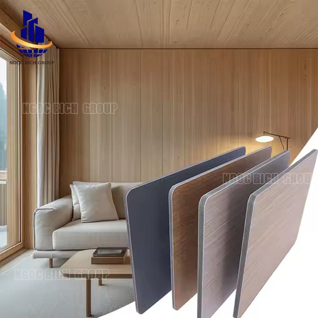 Tấm nhựa PVC than tre nội thất 12mm 0.5g/cm3