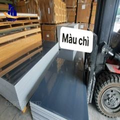 Tấm nhựa PVC than tre ghi đậm siêu bóng 17mm 0.6g/cm3