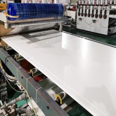 Tấm nhựa PVC than tre ghi nhạt siêu bóng 17mm 0.6g/cm3