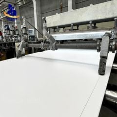 Tấm nhựa PVC than tre ghi đậm siêu bóng 17mm 0.6g/cm3