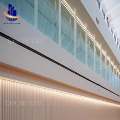 Tấm nhựa PVC tiêu âm xẻ rãnh 15mm