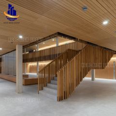 Tấm nhựa PVC tiêu âm xẻ rãnh 12mm