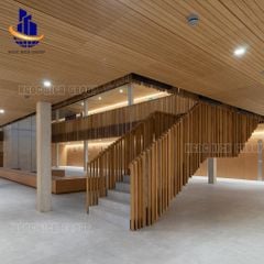 Tấm nhựa PVC tiêu âm xẻ rãnh 15mm