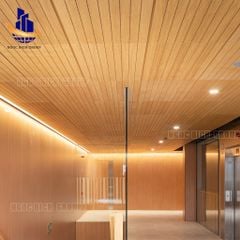 Tấm nhựa PVC tiêu âm xẻ rãnh 18mm