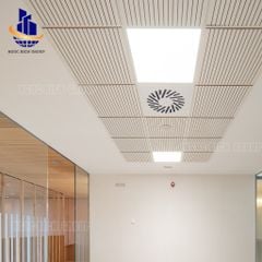 Tấm nhựa PVC tiêu âm xẻ rãnh 18mm