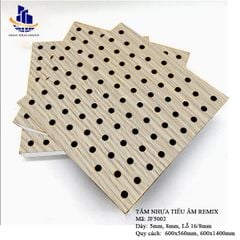 Tấm nhựa PVC tiêu âm đục lỗ 12mm
