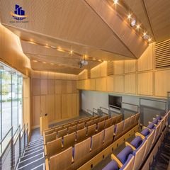 Tấm nhựa PVC tiêu âm đục lỗ 18mm