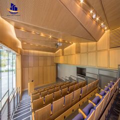 Gỗ tiêu âm xẻ rãnh  Remix 17mm lõi xanh chống ẩm