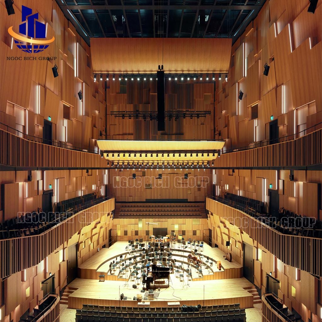 Gỗ tiêu âm đục lỗ Remix 9mm lõi xanh chống ẩm