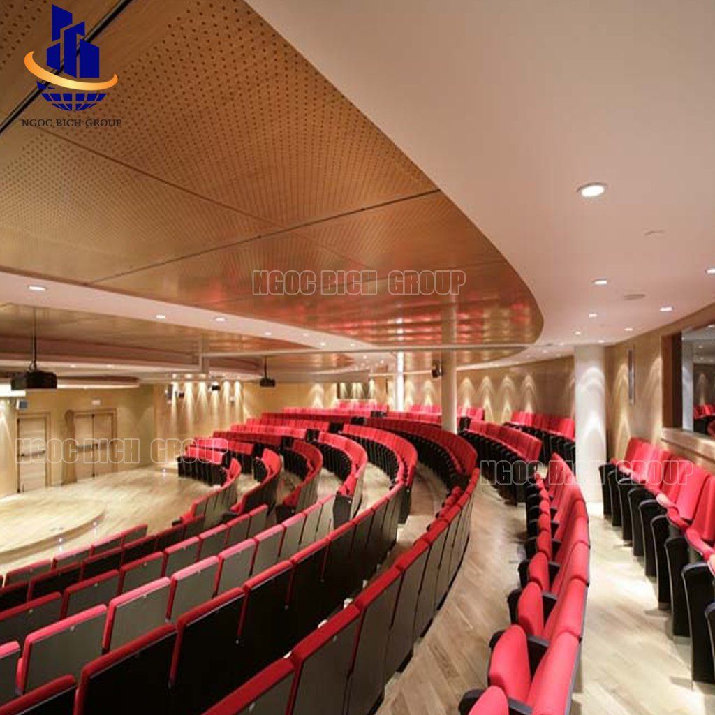 Gỗ tiêu âm đục lỗ  Remix 12mm  lõi xanh chống ẩm