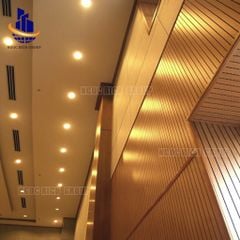 Gỗ tiêu âm xẻ rãnh Remix 12mm lõi thường