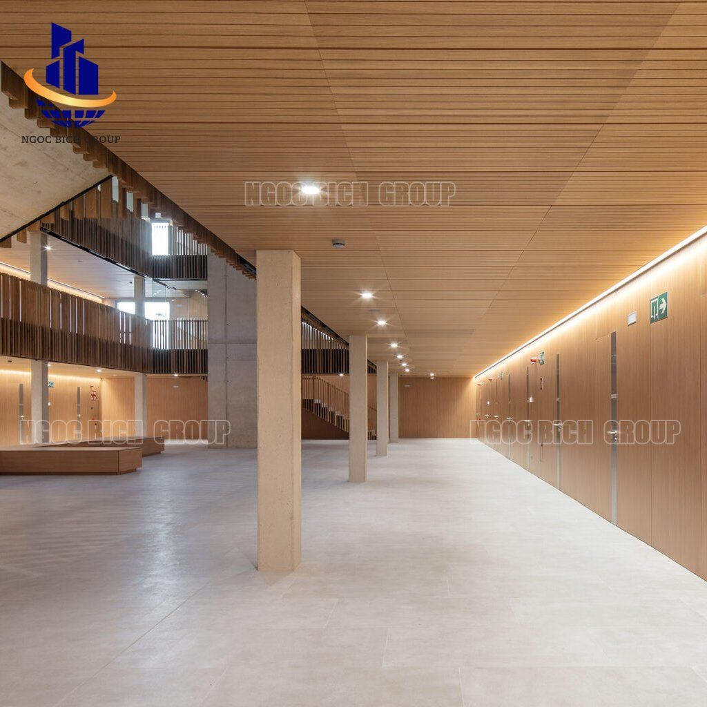 Gỗ tiêu âm xẻ rãnh Remix 15mm lõi thường