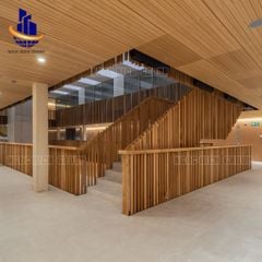 Gỗ tiêu âm xẻ rãnh Remix 12mm lõi thường