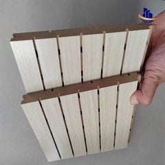 Gỗ tiêu âm xẻ rãnh Remix 17mm lõi thường