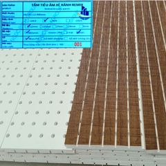 Tấm nhựa PVC tiêu âm xẻ rãnh 12mm