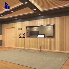 Gỗ tiêu âm xẻ rãnh Remix 17mm lõi thường