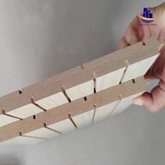 Gỗ tiêu âm xẻ rãnh Remix 17mm lõi thường