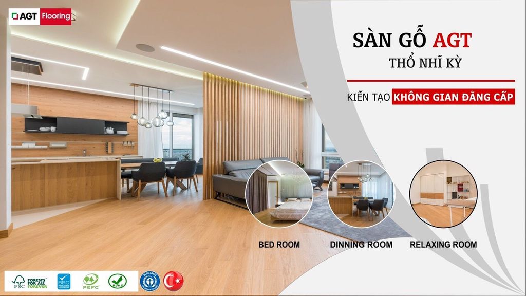 Sàn gỗ AGT Flooring PRK 905 8mm