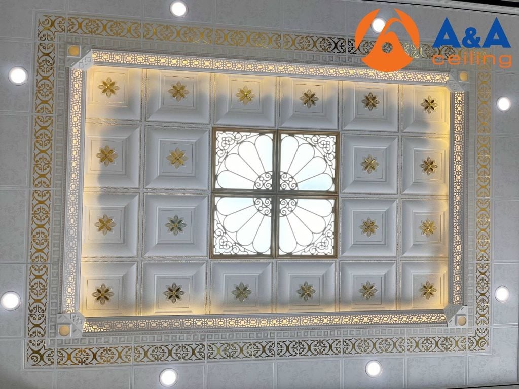 Trần nhôm 3D Nghệ thuật – A06