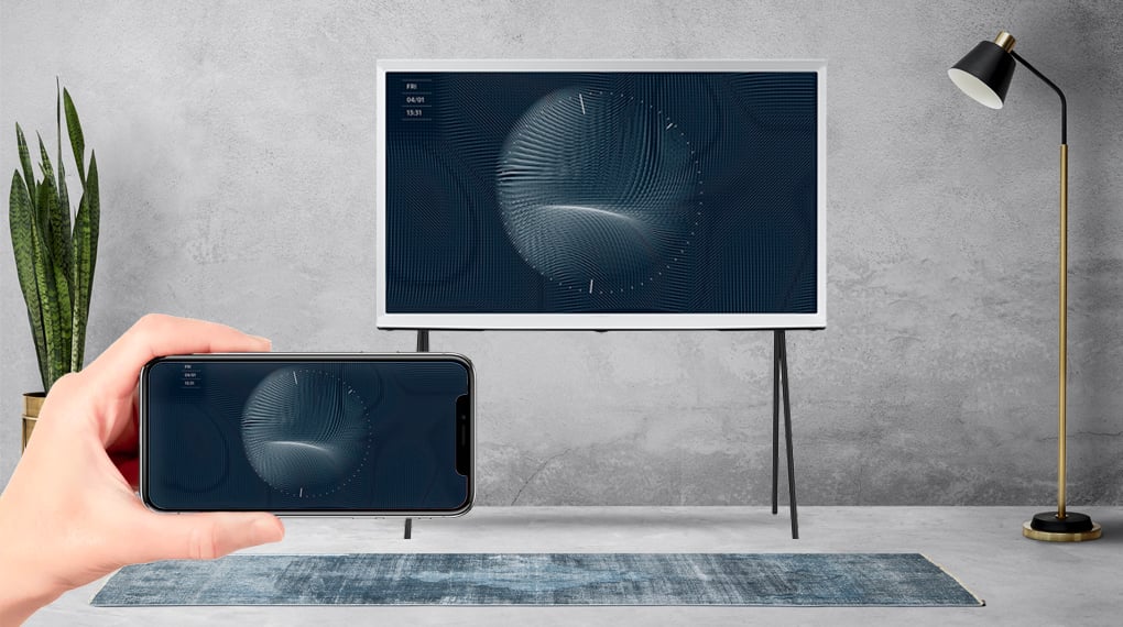 Smart Tivi Kiểu Chữ Có Chân The Serif QLED Samsung 4K 55 inch QA55LS01B - Tiện ích