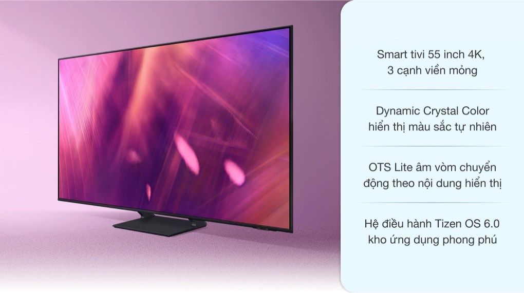 Smart Tivi Samsung Crystal UHD 4K 55 inch UA55AU9000 [ 55AU9000 ] - Chính Hãng