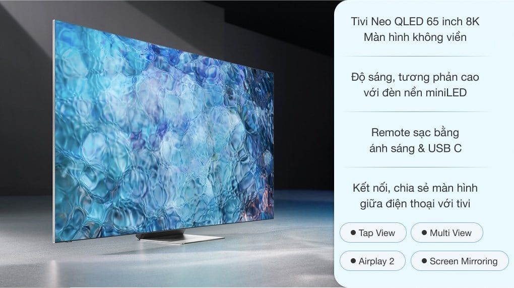 Smart Tivi Samsung Neo QLED 8K 65 inch QA65QN900A [ 65QN900A ] - Chính Hãng