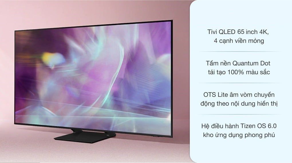 Smart Tivi Samsung QLED 4K 65 inch QA65Q65A [ 65Q65A ] - Chính Hãng