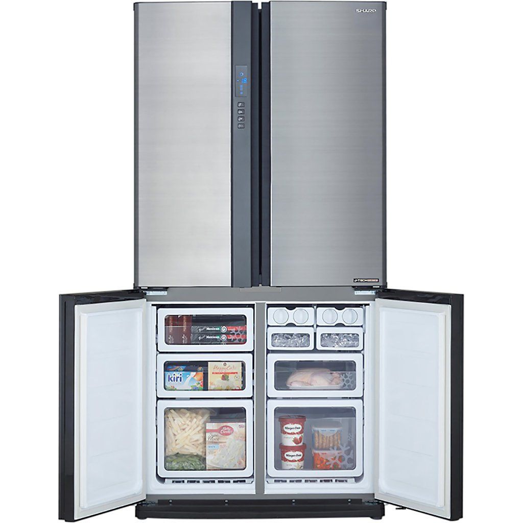Tủ lạnh Sharp Inverter 605 lít SJ-FX680V-ST (4 cánh)