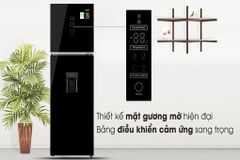 Tủ lạnh Aqua Inverter 374 lít AQR-T389FA WGB (2 cánh) - Chính Hãng