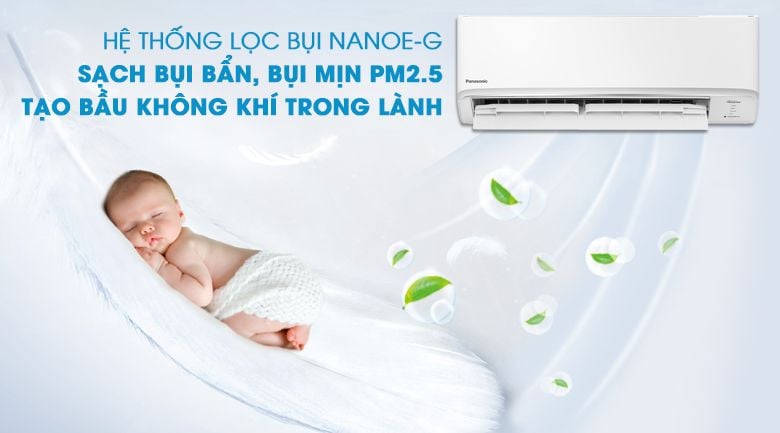 Điều hoà Panasonic Inverter 9000 BTU 2 chiều YZ9WKH-8