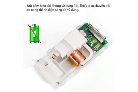 Chuông cửa không dây không dùng pin Advent FA-681PW