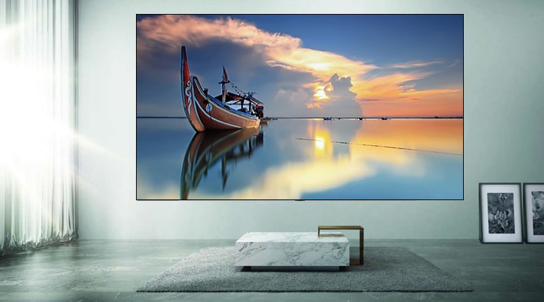 Smart Tivi Samsung 4K 55 inch UA55AU7200 - Thiết kế 