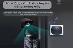 Chuông báo khách không dây báo trộm chống nước ngoài trời H453