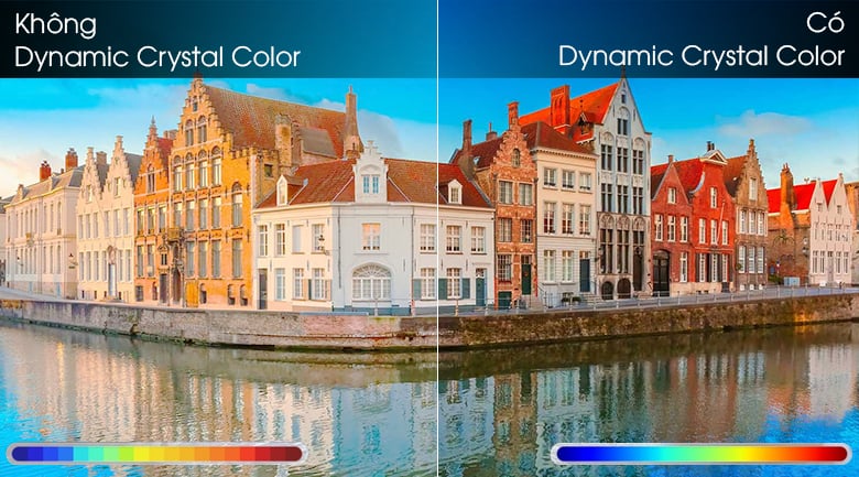 Smart Tivi Samsung 4K 55 inch UA55AU7200 - Dynamic Crystal Color