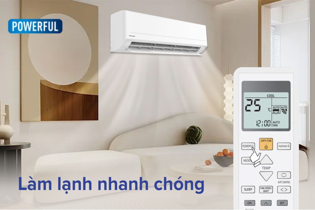 Điều hòa Panasonic 1 chiều 18000 BTU N18ZKH-8 - Chính Hãng