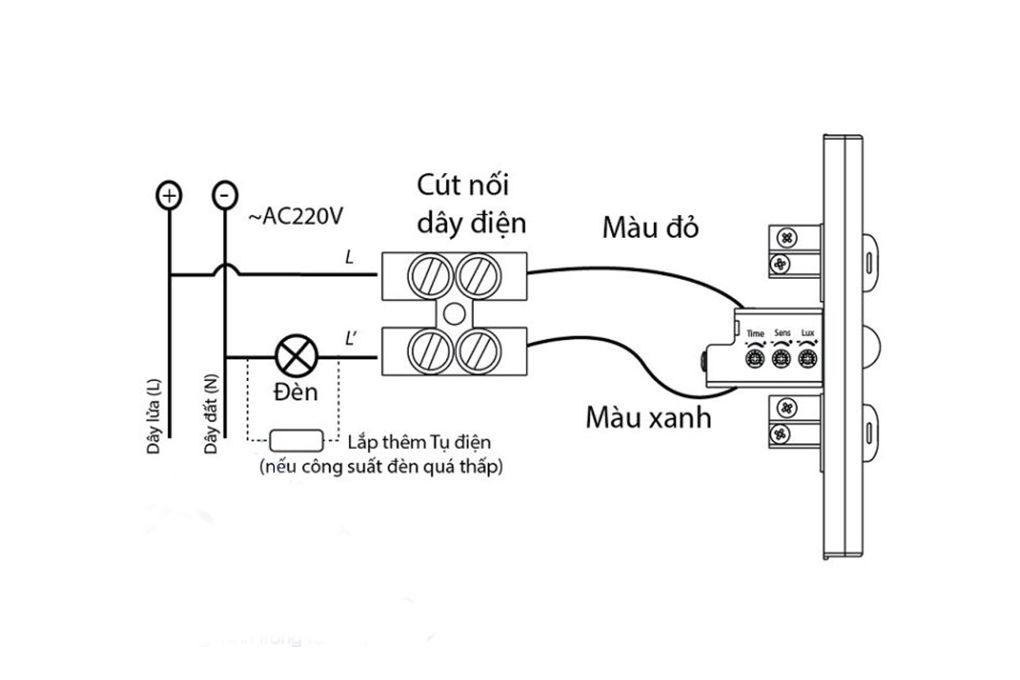 Bộ công tắc cảm biến chuyển động hồng ngoại PIR Batto DCP10